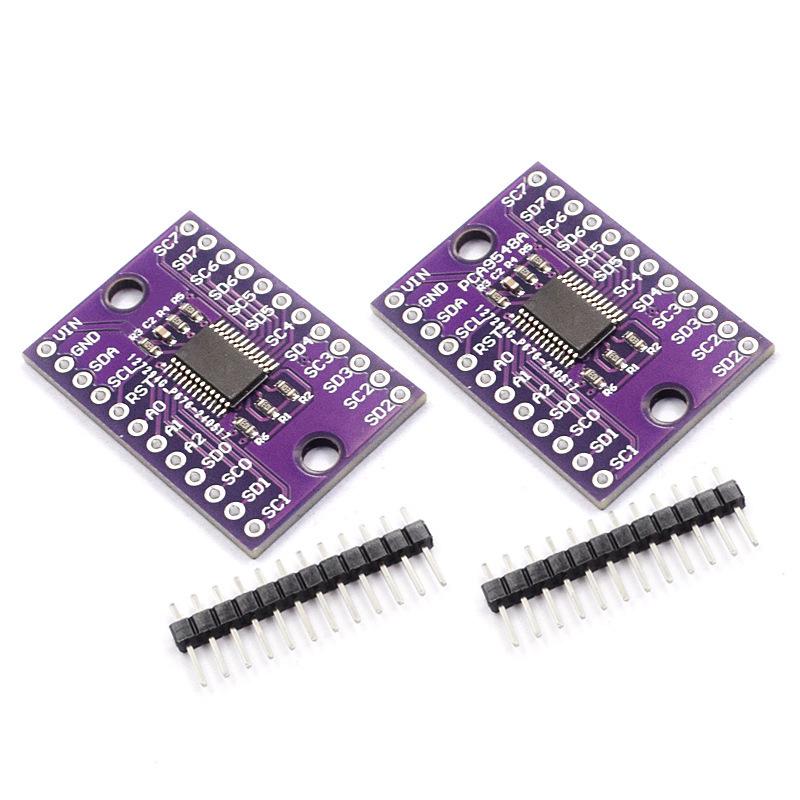TCA9548A I2C Multi-Channel Expansion Module, 8-Channel Switch Board with Reset Function