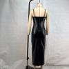 Women's Autumn and Winter Sexy Waisted Tight Split Package Hip Camisole Dresses