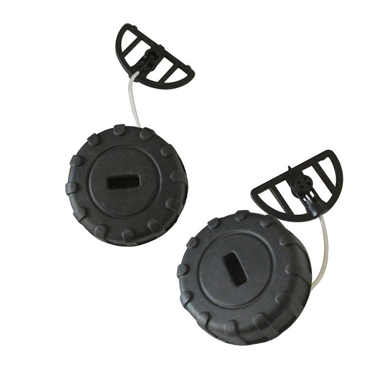 2pcs Black Fuel Cap For Stihl 017 018 MS170 MS180 Chainsaw 11303500500 Power Equipment Accessories Chain Saw Parts