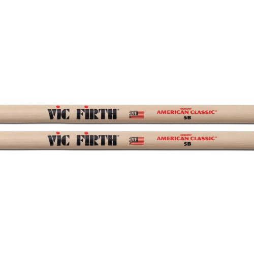VIC FIRTH AMERICAN CLASSIC (Hickory) Drumsticks VIC-5B