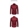 Men's Cotton Shirt Casual Business Long Sleeve Shirts Men Slim Fit Social Office Shirt