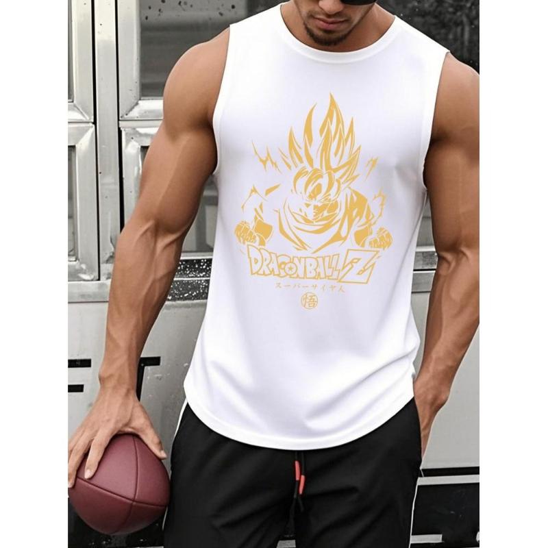 

Эластичный, Отлично подходит для тенниса и ракеточных видов спорта, Мужская спортивная майка, Облегающий крой и удобная XXL белый