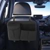 PU Leather Car Back Seat Organizer Household Vehicle Hanging Container  Car Supplies