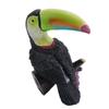 Outdoor Tree Hug Toucan Statue, Exotic Bird Tree Decoration,  ing Resin Face Ornament,  Decor, Art Sculpture for Lawn, Patio, Yard,