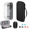 TOMGDRACO 2025 Nintendo Switch 2 Storage Case TPU Transparent Split Case Joycon Silicone Handle Cover Joystick Cap Storage Bag Large Capacity Hard