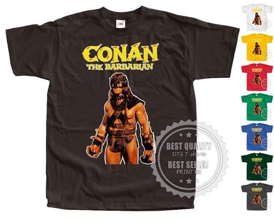 Conan barbar 1982 TRIČKO v22 Film Plakát 28 barev všechny velikosti S až 5XL