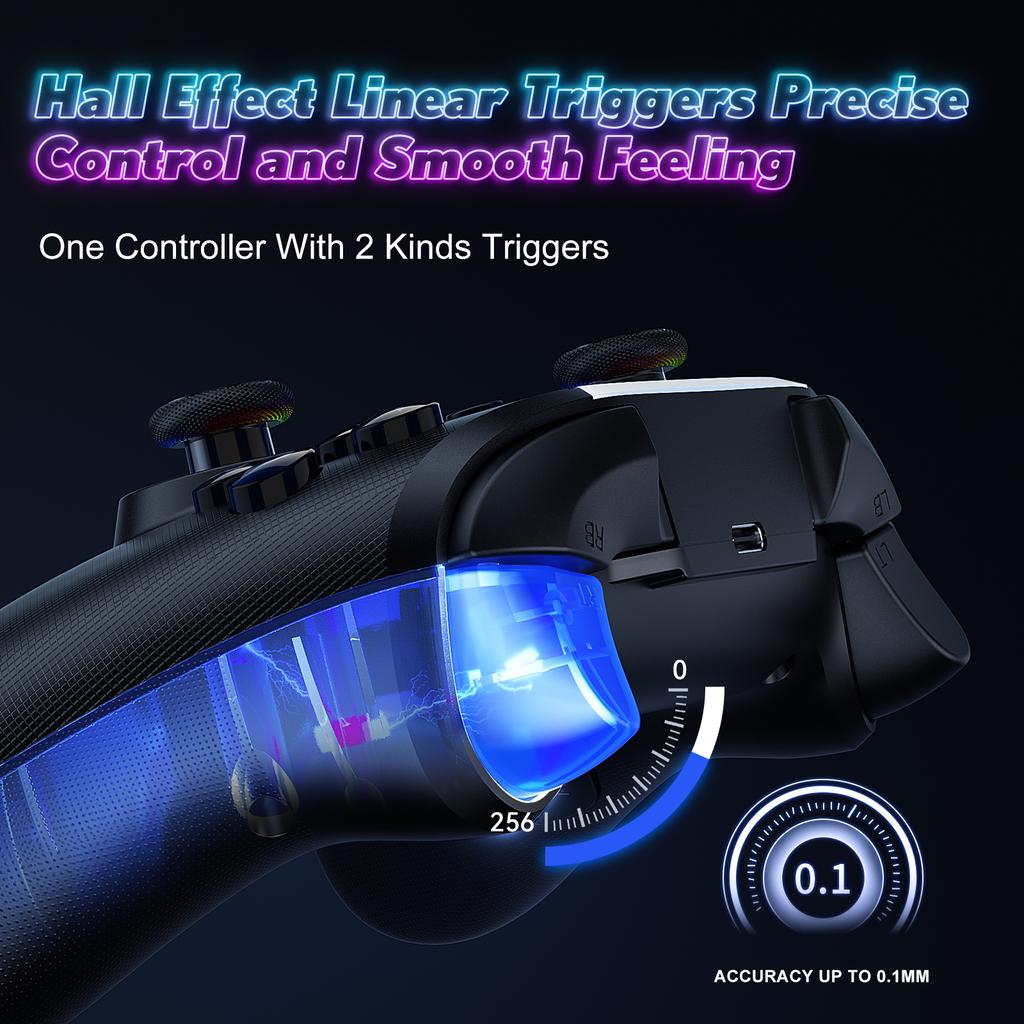 PC Wireless Controller for Nintendo Switch Oled/Switch Lite/Pc/Mobile/Ps3/Android IOS Gamepad Multi-Function Blue-tooth Joystick