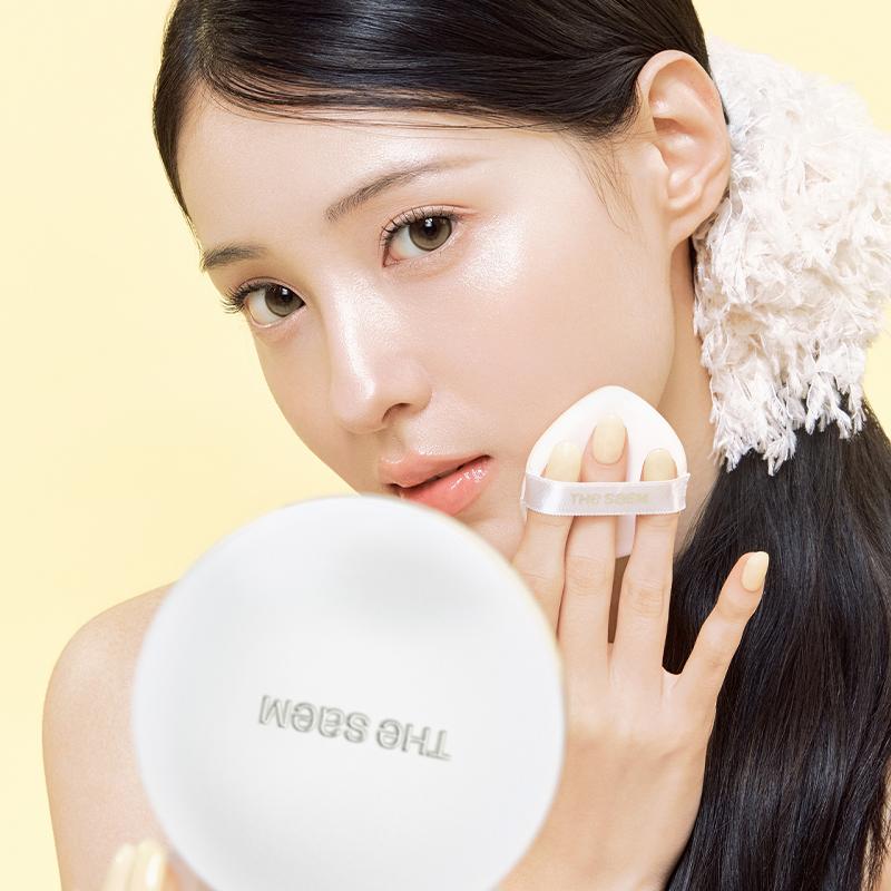 The Saem Skin Perfection Glutathione Toning Cushion with Refill SPF 50+ PA+++ 12g*2EA