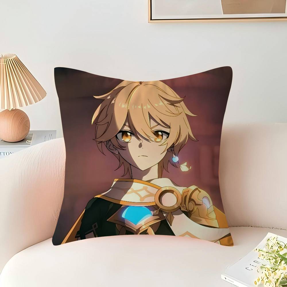 

A-aether GI Cushion Cover Inches Farmhouse Decor Home Throw Pillow Covers For Couch Decorations 12x12Inch