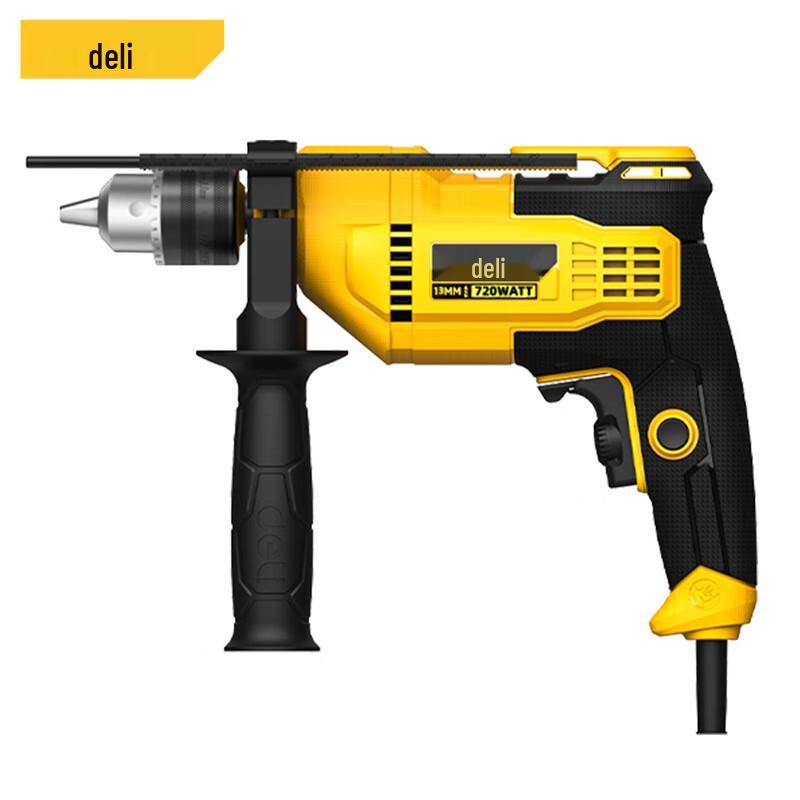 

Deli Industrial Grade High-Power Impact Drill CN plug (adapter included)