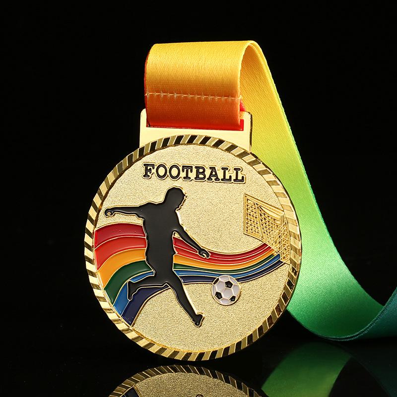 Sports Marathon & Football Honor Plaques and Commemorative Zinc Alloy Medals