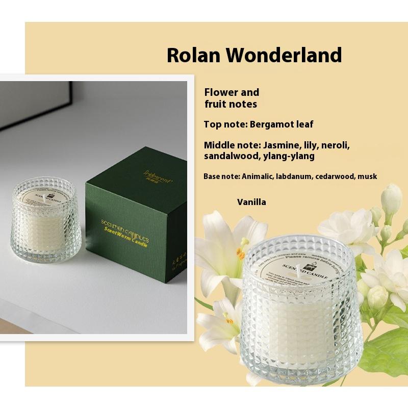

Candle Birthday Glass Candle Fragrance Ornament Scented Candle - Roland Mirage