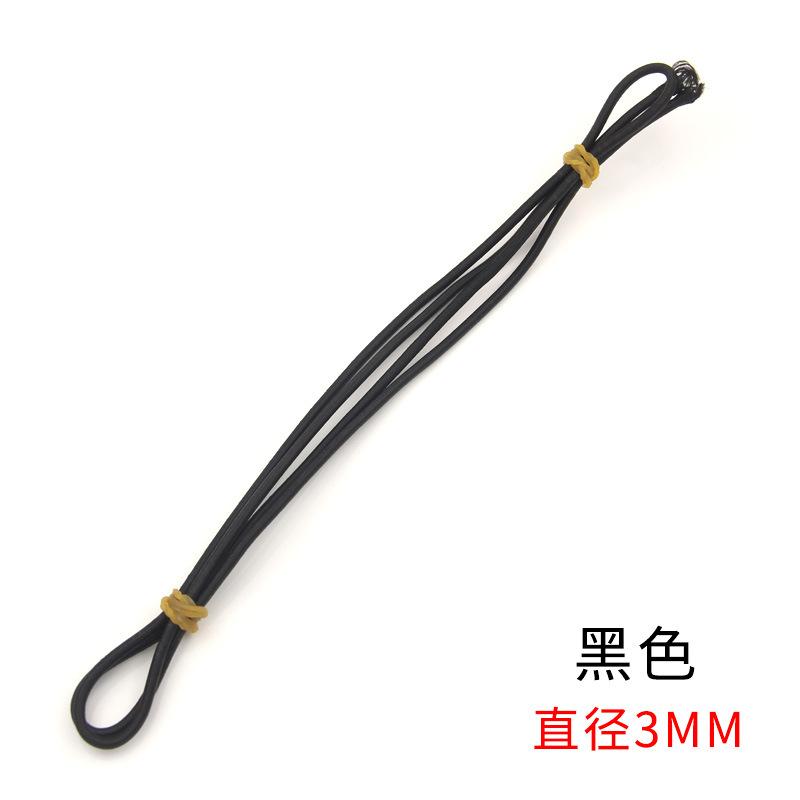 Red And White Old-Fashioned Traditional Round Elastic Band, Super Durable Classic Elastic Rubber Band, Skipping Rope Rubber Band Accessories Batch