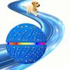 Waterproof Smart Electric Dog Teasing Ball: Bite-Resistant ETPU Interactive Pet Bouncing & Teeth Grinding Toy