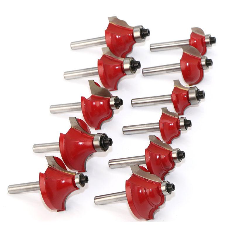 Set de freză din carbură de tungsten cu tijă de 6 mm și 8 mm, 35 buc. Cuțit de tăiere pentru prelucrarea lemnului, frezare