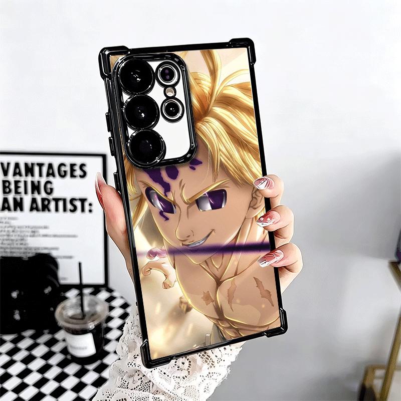Seven D-Deadlys Sins Meliodas Soft Phone Case For Samsung Galaxy S26 Ultra S25 Edge S24 FE S23 Plus S22 S21 + S20 Plating Anti-F