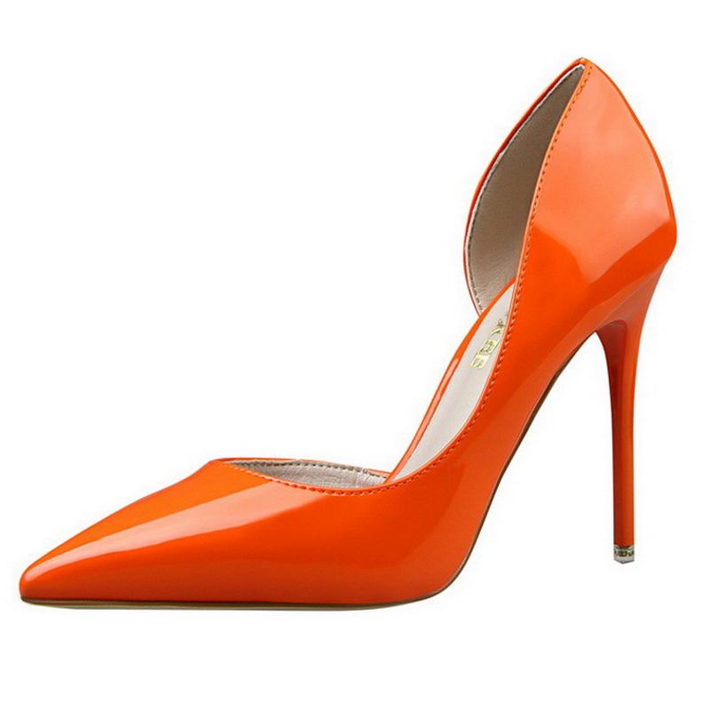 Women Patent Leather High Thin Heel Shoes Office Shallow Mouth Single Shoes Nightclub Party Wedding Banquet Gathering Lady Pumps