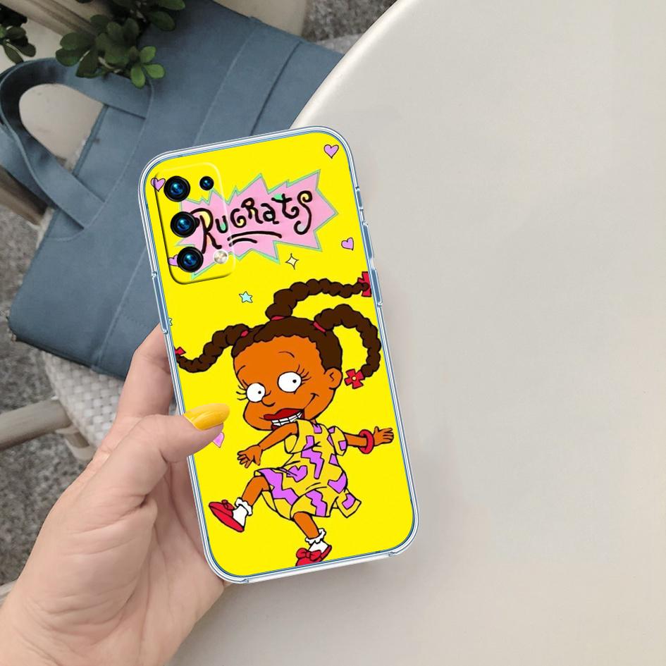 R-Rugrats Funny Phone Case for Motorola Moto E13 E15 E20 E22 22I E22S E30 E32 E40 E7 E7I G Plus Power Play Stylus G22 G14
