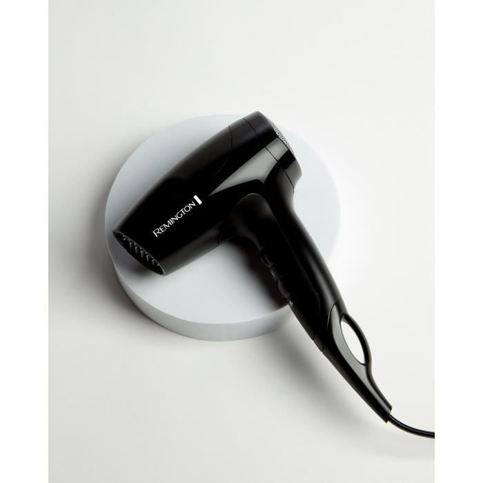 Compact Hair Dryer - REMINGTON - D5000 - 2000 W - 2 Speeds - Black