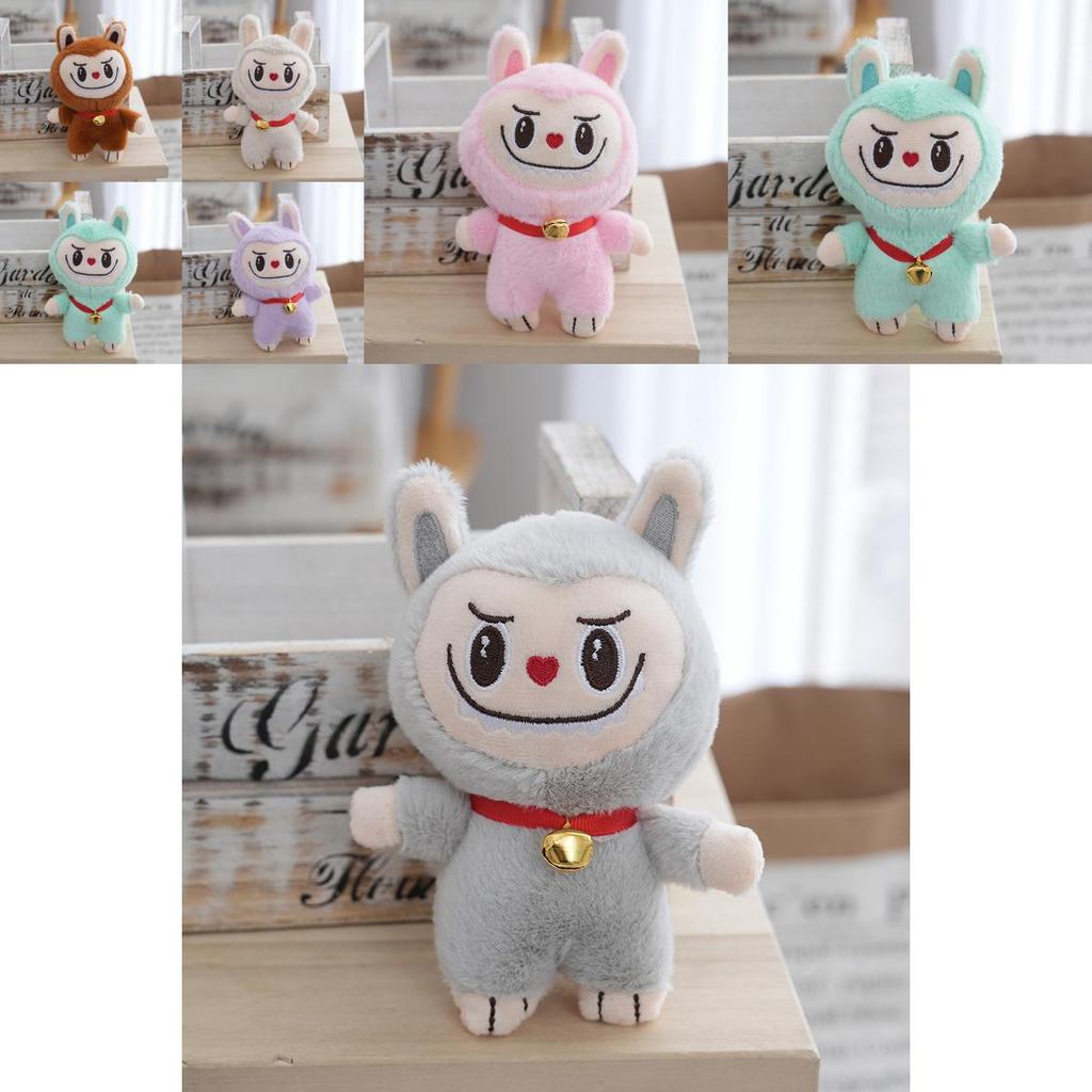 Adorable Cute Plush Rabbit Keychain Doll With Soft Pp Cotton Filling In Multiple Colors