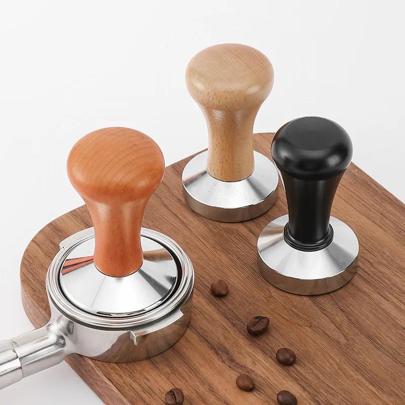 51/53/58mm Espresso Tamper Pulver Maschine Aluminium Kaffee Tampers Für 51mm 53mm 58mm Siebträger