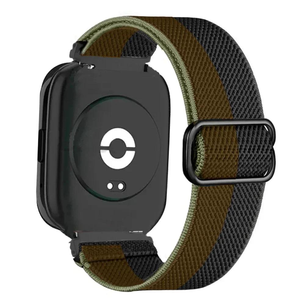 Nylonarmband für Redmi Watch 3 Active/Lite Band Elastisches Ersatzarmband Armband Correa Gürtel für Redmi Watch 3 Lite