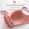 2024 Plus Size Lace Bandeau Bra with Side Support – Minimizes Big Bust for Moms