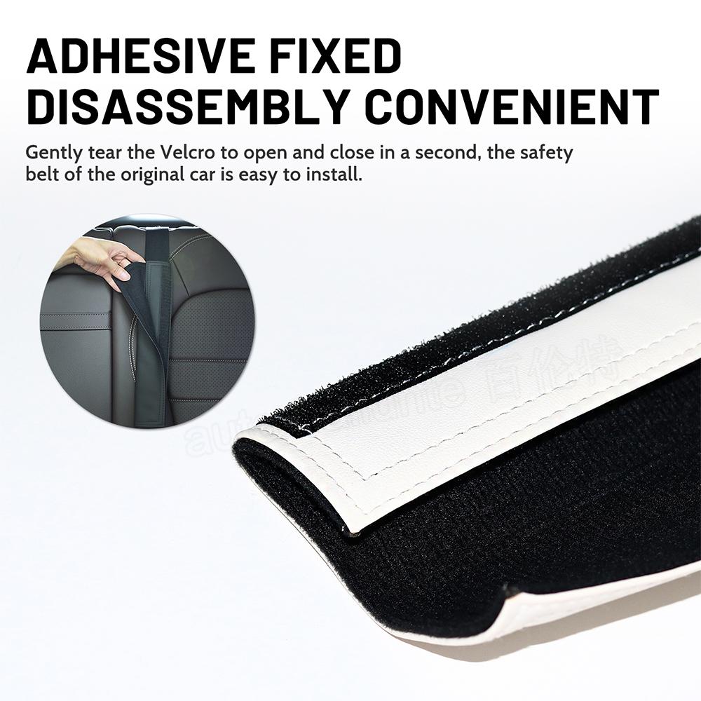 Tesla Car Safety Belt Shoulder Protection Seat Cover For Tesla Model 3 Model Y 2023 2022   Interior