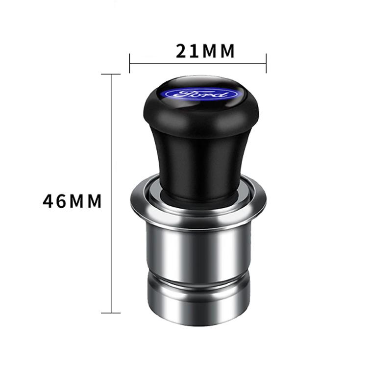 Adesivo per Auto 1 Pezzo Spina di Alimentazione Accendisigari Interni Auto Emblema Accessori Auto per Ford Focus Mondeo Edge Ecosport Ranger Fi