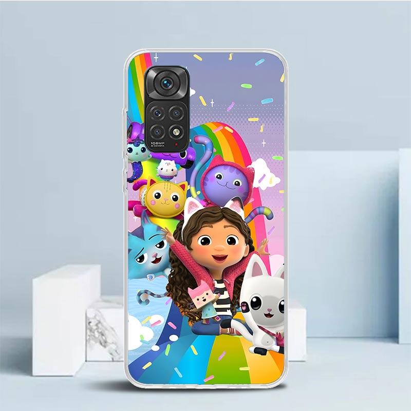 

Cartoon Gabbys Dollhouse Soft Cover for Xiaomi Redmi Note 15 14 13 12 Pro Plus Phone Case 14S 11S 11T 11E 10S 10 4G Pattern Shel Redmi Note 13 5G