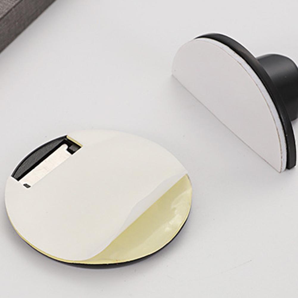 Magnetic Door Stop Door Stopper Nail-Free Stainless Steel Door Holder Catch Protective Versatile for Furniture Hardware