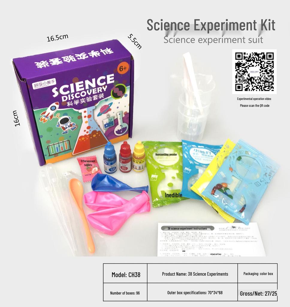 DIY Science Experiment Kit for Kids Aged 6-12: Fun and Educational Materials