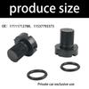 11537793373 Strong Plastic Vent Screws & O Rings Superior Material Coolant Air Bleed Screws with Seal Suitable for Car