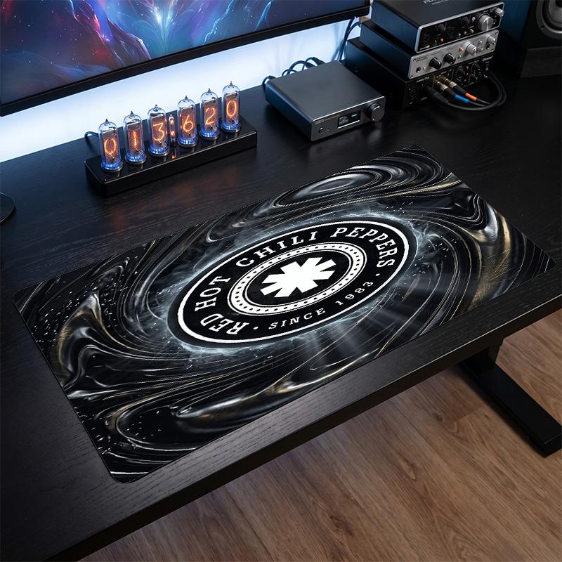 Red Hot Chili Peppers Print Large Mouse Pad Smooth Surface Anti?Slip Desk Mat For Gaming Office Laptop Decoration