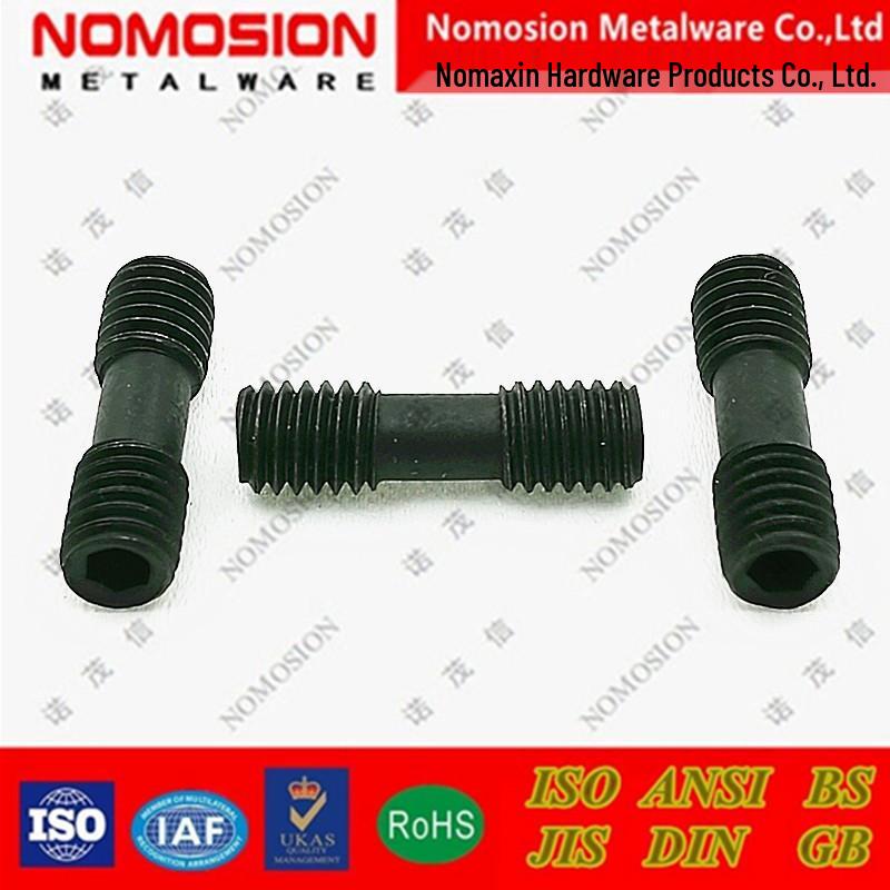 CNC Lathe Tool Holder Accessories: MCS Clamping Plate, Double-Ended Hex Socket Screw, Clockwise/Counterclockwise Thread, M5/M6 x 20/25/30