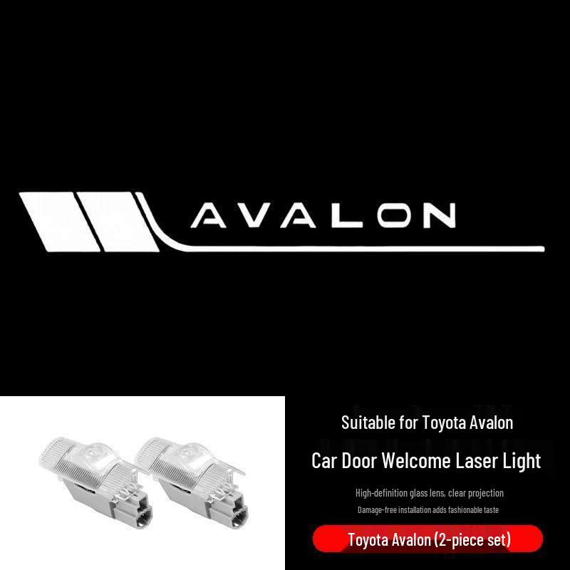 Toyota Camry Dual Lens Projection Ambient Door Light Modification