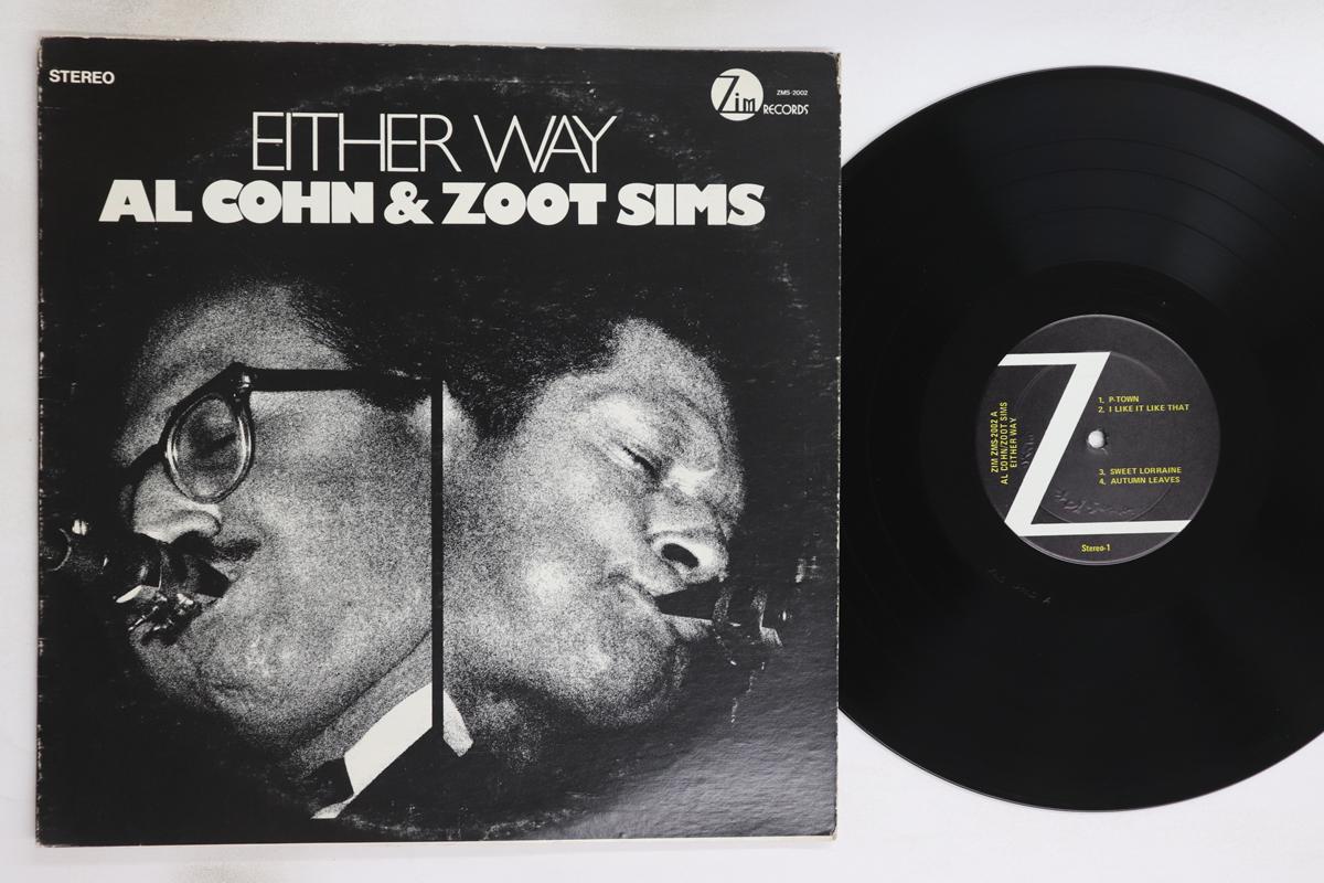 

LP Пластинка ZOOT SIMS, AL COHN, CECIL COLLIER - Either Way ZMS2002 ZIM 1976 США Джаз Б/У