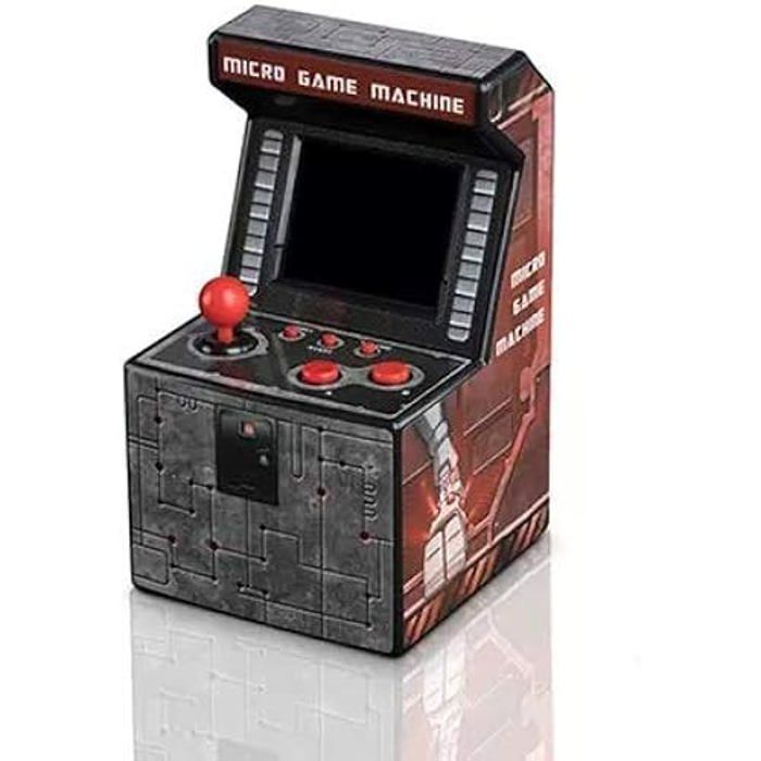 Portable Geek Arcade - ITAL - Mini Arcade Retro - 250 Built-in Games - 16-Bit - 2.5-inch TFT Screen
