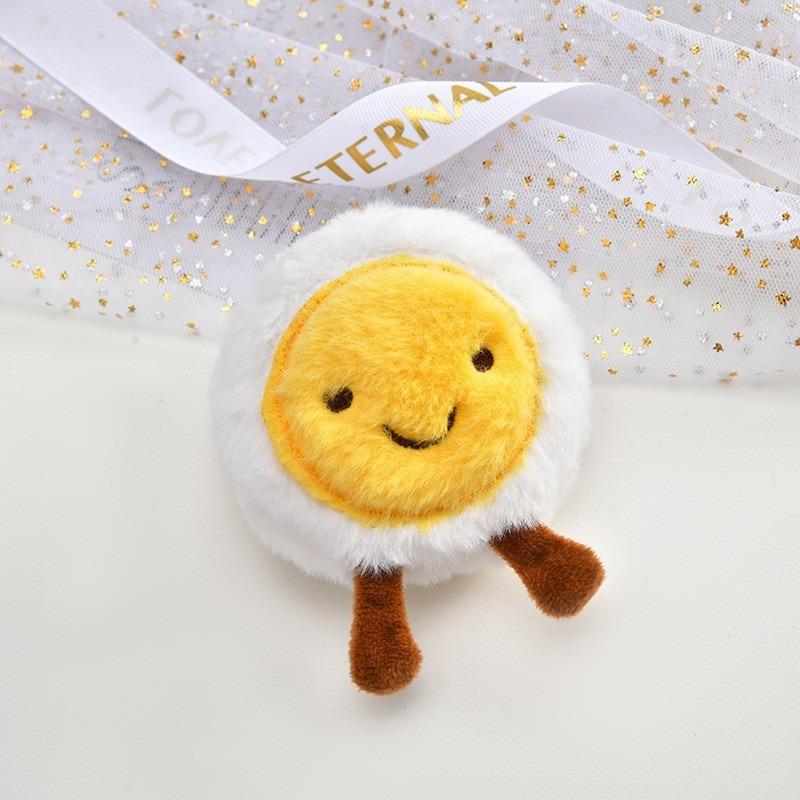 Dog Squeak Toys Cute Egg Fruit Shape Toy for Puppy Dog Funny Sound Production Pet Toys Plush Toys