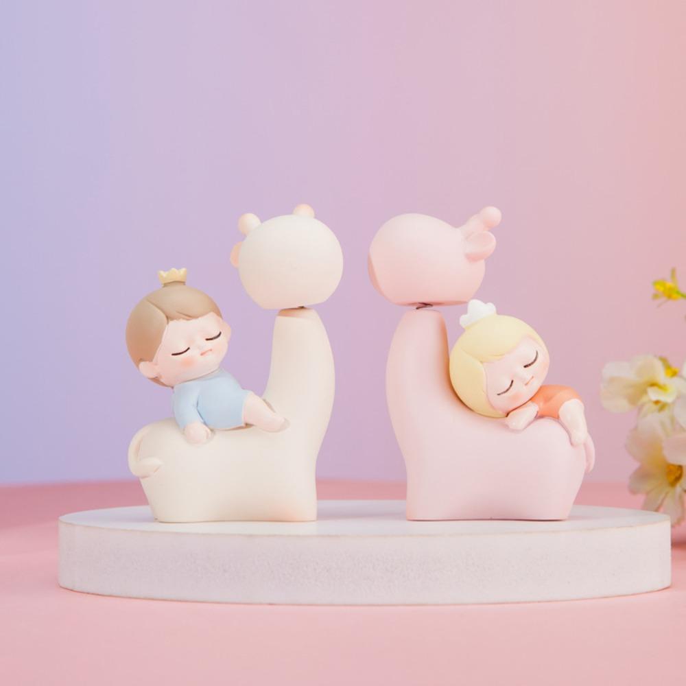 Cute Car Ornament Resin Animal Ornament Simple Office Decoration  Living Room