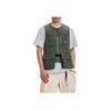 Under Armour Solid Color Pocket Design Logo Print Zipper Outdoor Work Vest Men vests Baroque-Green 1387983-310