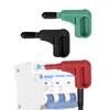 3pcs Magnetic Probe Heads with 4mm Banana Plugs Quick Connection Multimeter Test Leads Without Soldering for Multimeter