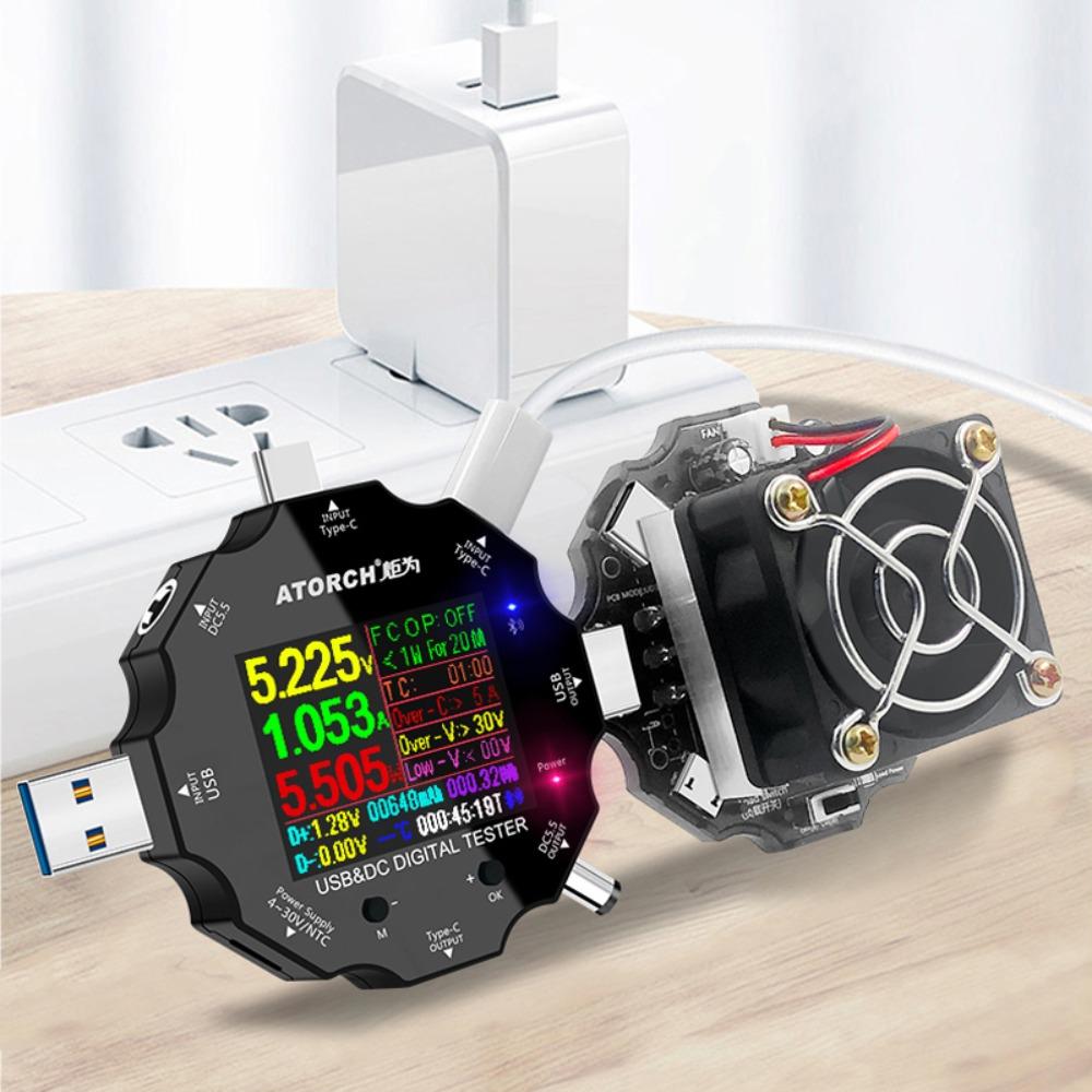 Detector Discharge Electronic Load Monitor Indicator Battery Tester Battery Capacity Tester