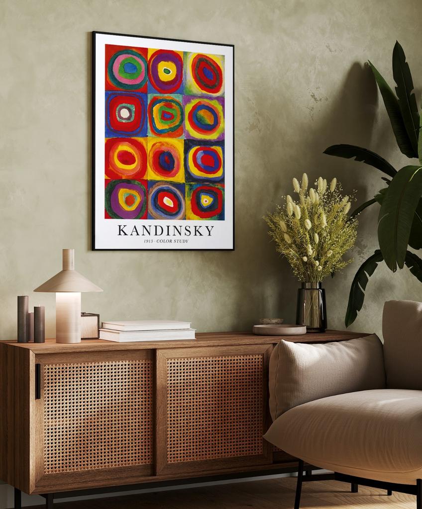 Plakat Kandinsky color study