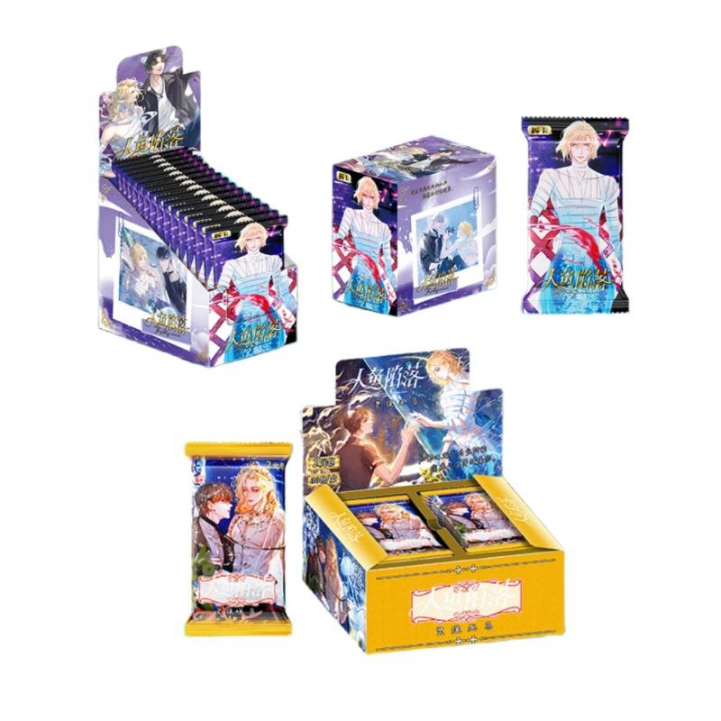 The Fall of the Mermaid Card Flowing Screen Version Collection Characters the Falling Merman Jijashe Anime Trading Cards