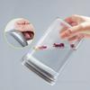 Transparent Household Knob Sealed Jar for Snack Storage with Fresh-Keeping Lid Plastic Kitchen Storage Box