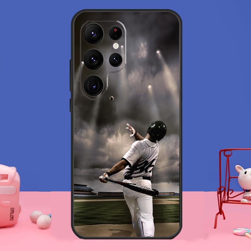Baseball Case For Samsung Galaxy S23 S24 Ultra S21 S22 Plus Note 20 Note 10 S8 S9 S10 S20 FE Cover