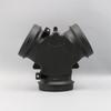 90MM To 75MM Valve Flap Adjustable Air Heater Vent Ducting T Branch Splitter Pipe Joiner Connector For Car Truck Campers