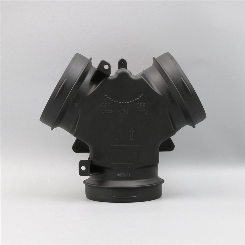90MM To 75MM Valve Flap Adjustable Air Heater Vent Ducting T Branch Splitter Pipe Joiner Connector For Car Truck Campers