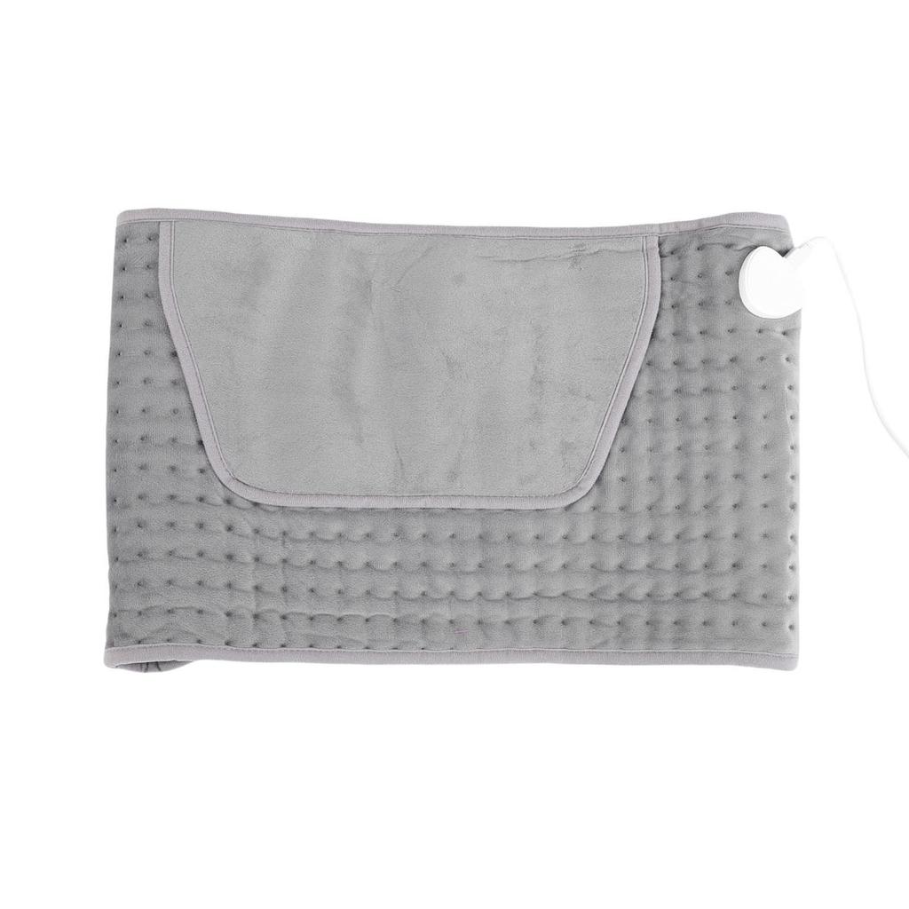 Heating Pad for Back Relief Period Care 10 Temperature Settings 4 Timer Heating Pad Belt with   Silver Gray 12x24 Inch